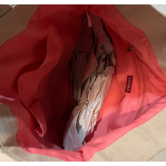 Large Embroidered Canvas Tote - Picture 7 of 8